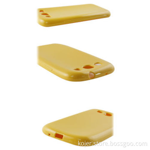 TPU Mobile Phone Cases for Samsung Galaxy S3 i9300, with Good Toughness and Translucent